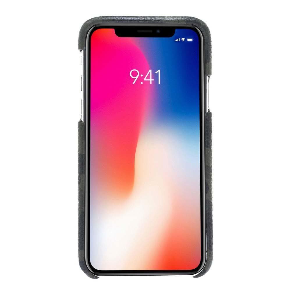 F360 iPhone X Series Full Genuine Leather Cover / F360