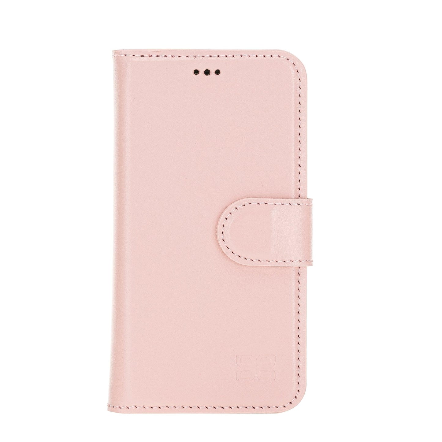 Magic iPhone 12 Series Detachable Genuine Leather Wallet Case - MW