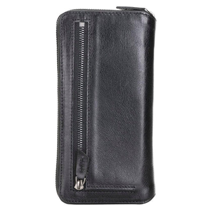 Pouch Magic Wallet Samsung Galaxy S21 Series Detachable and Zipper Genuine Leather Wallet Case - PMW