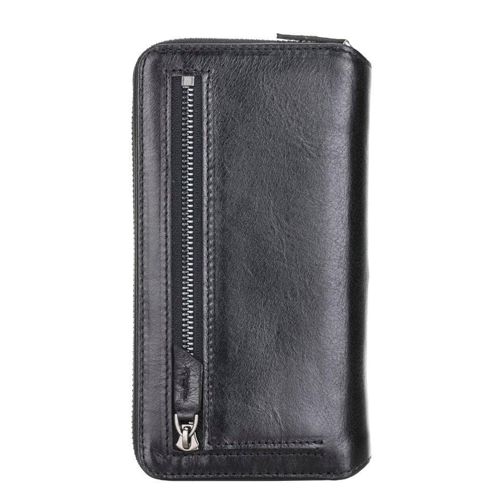 Pouch Magic Wallet Samsung Galaxy S21 Series Detachable and Zipper Genuine Leather Wallet Case - PMW