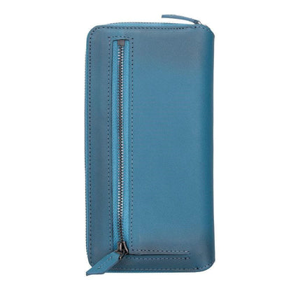 Pouch Magic Wallet Samsung Galaxy S21 Series Detachable and Zipper Genuine Leather Wallet Case - PMW