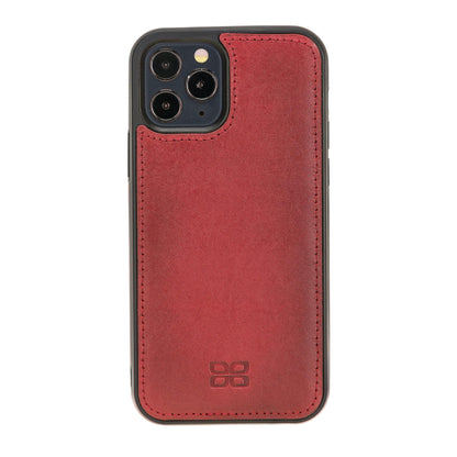 Magic iPhone 12 Series Detachable Genuine Leather Wallet Case - MW