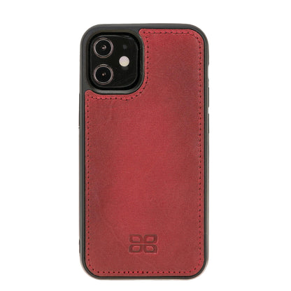 Magic iPhone 12 Series Detachable Genuine Leather Wallet Case - MW