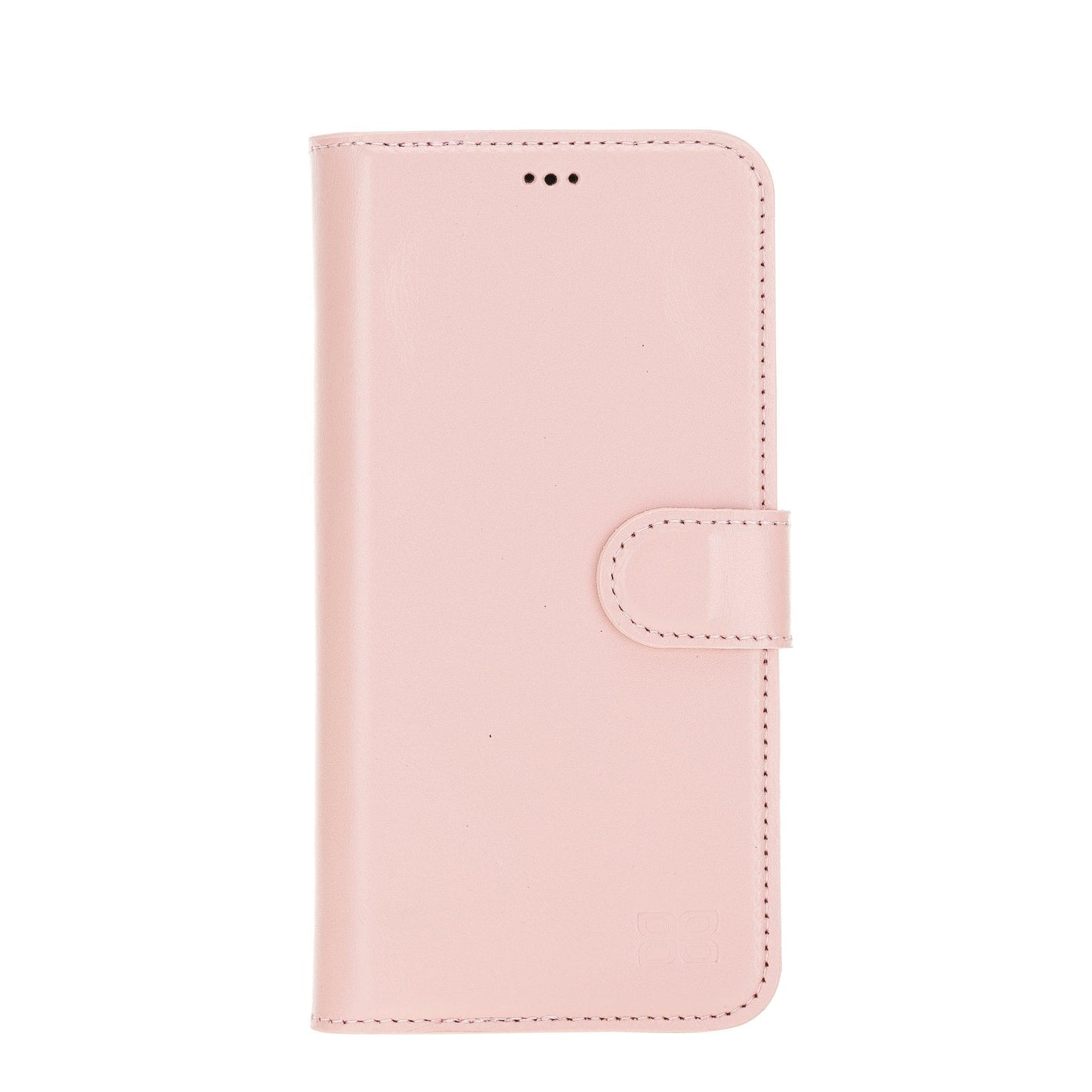 Magic iPhone 12 Series Detachable Genuine Leather Wallet Case - MW