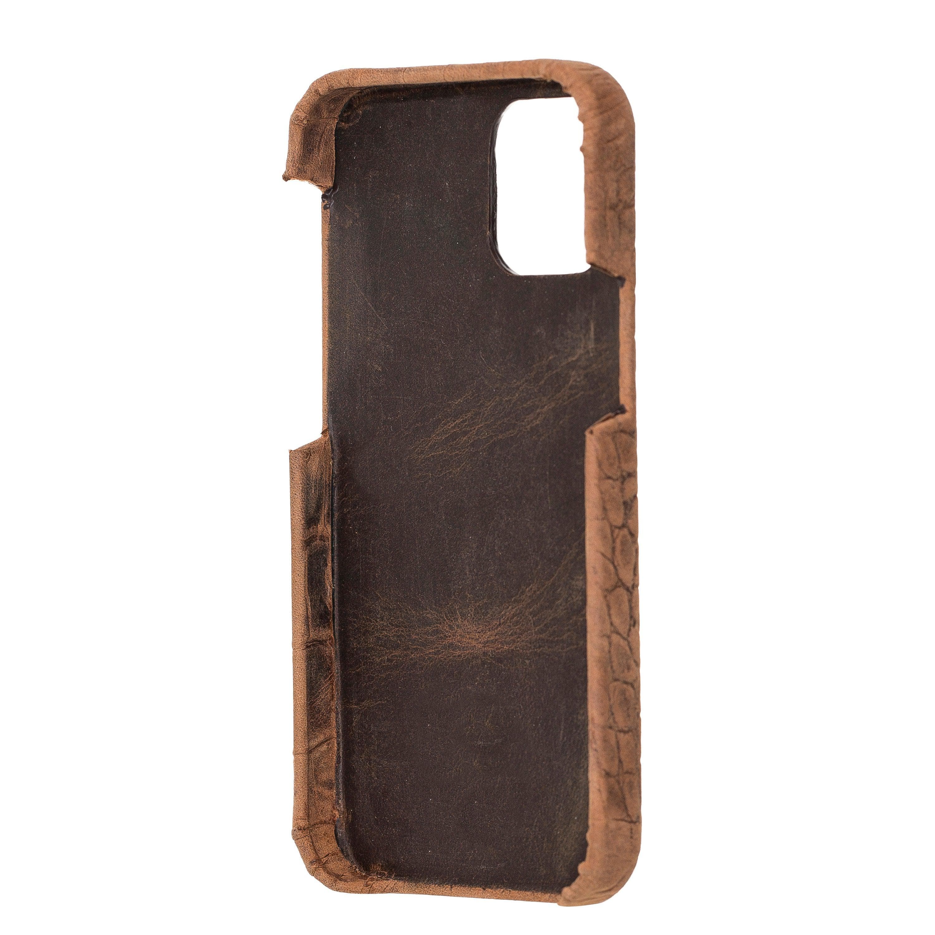 F360 iPhone 12 Series Full Genuine Leather Cover / F360