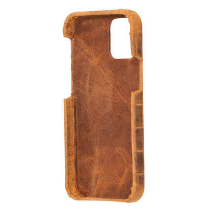 F360 iPhone 12 Series Full Genuine Leather Cover / F360