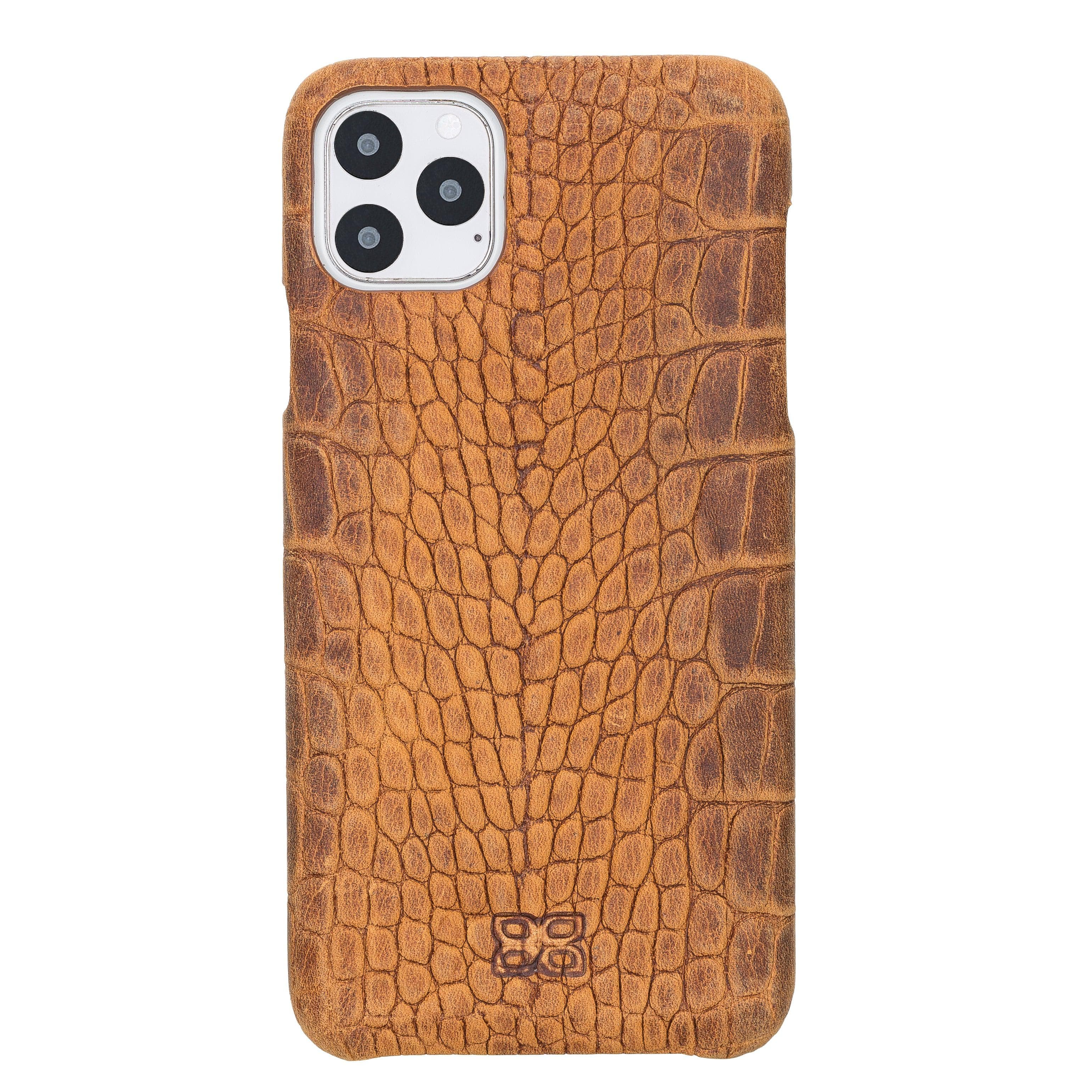 F360 iPhone 11 Series Full Genuine Leather Cover / F360