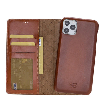 F360 Magic Wallet iPhone 11 Series Genuine Leather Detachable Wallet Case - F360MW