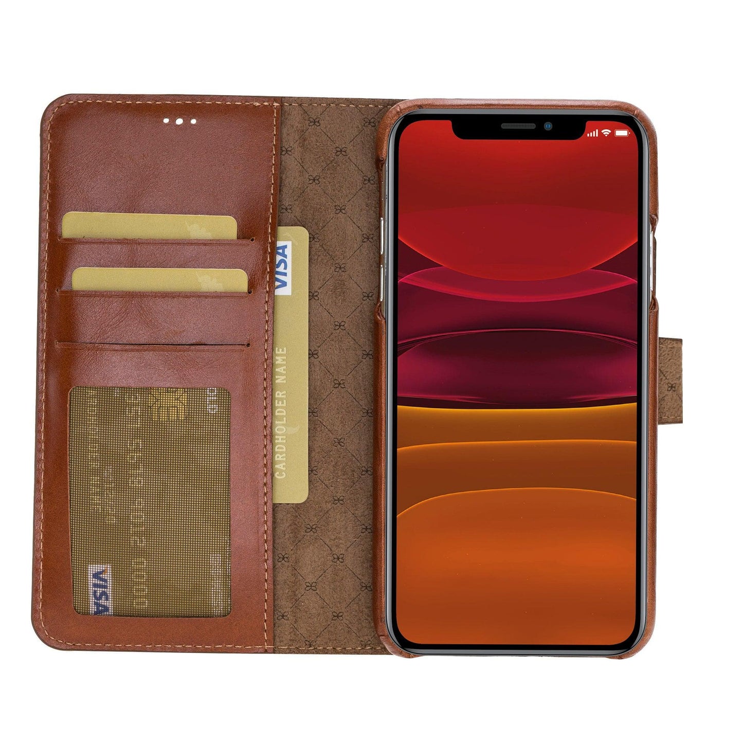 F360 Magic Wallet iPhone 11 Series Genuine Leather Detachable Wallet Case - F360MW