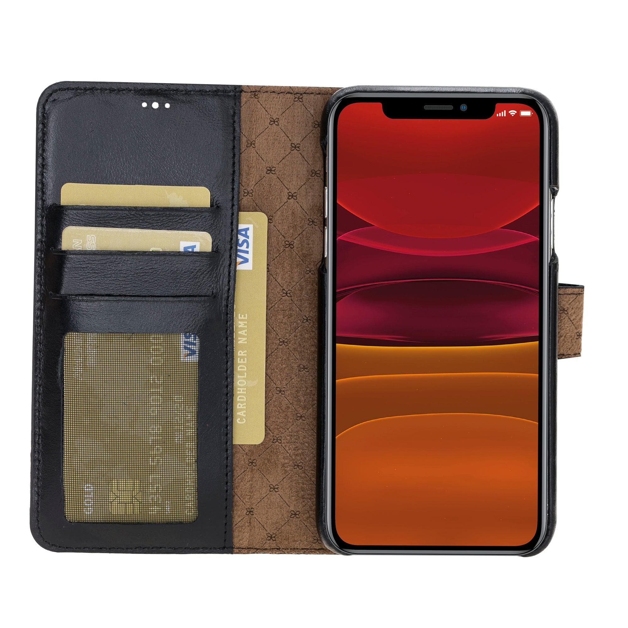 F360 Magic Wallet iPhone 11 Series Genuine Leather Detachable Wallet Case - F360MW