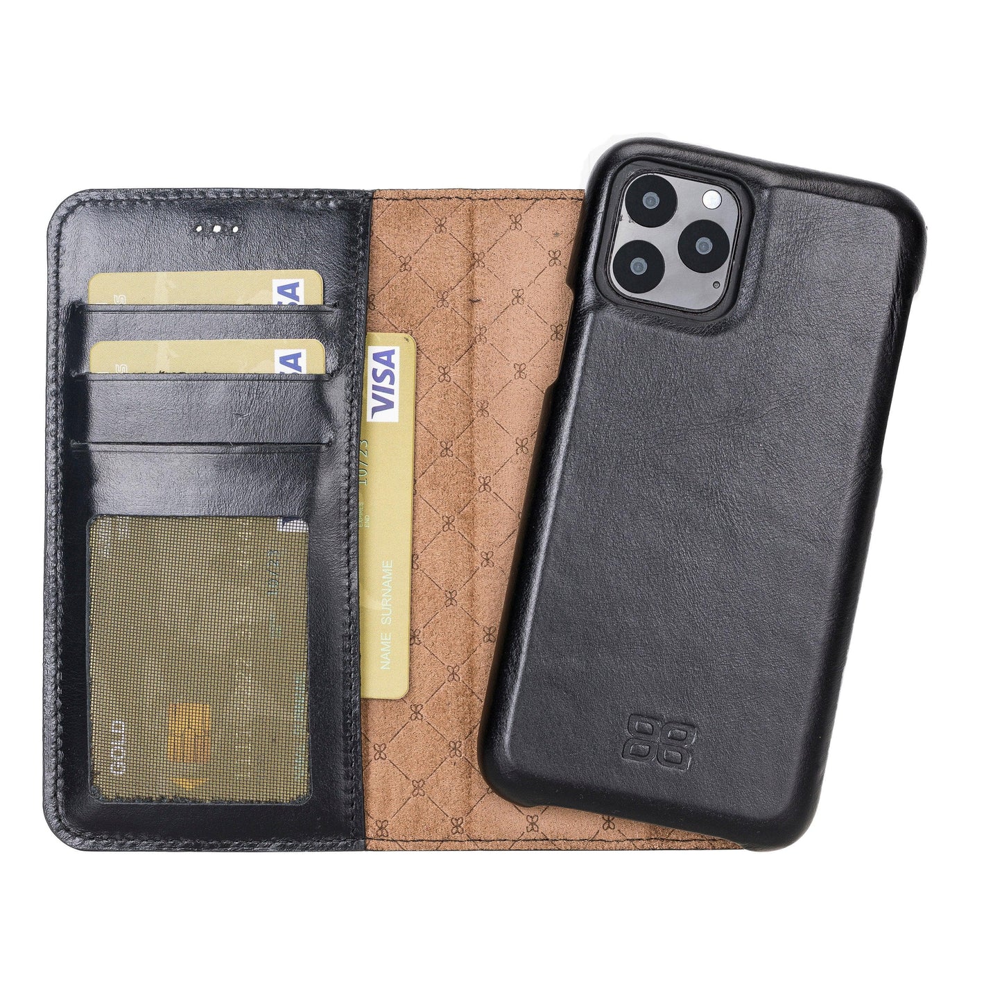 F360 Magic Wallet iPhone 11 Series Genuine Leather Detachable Wallet Case - F360MW