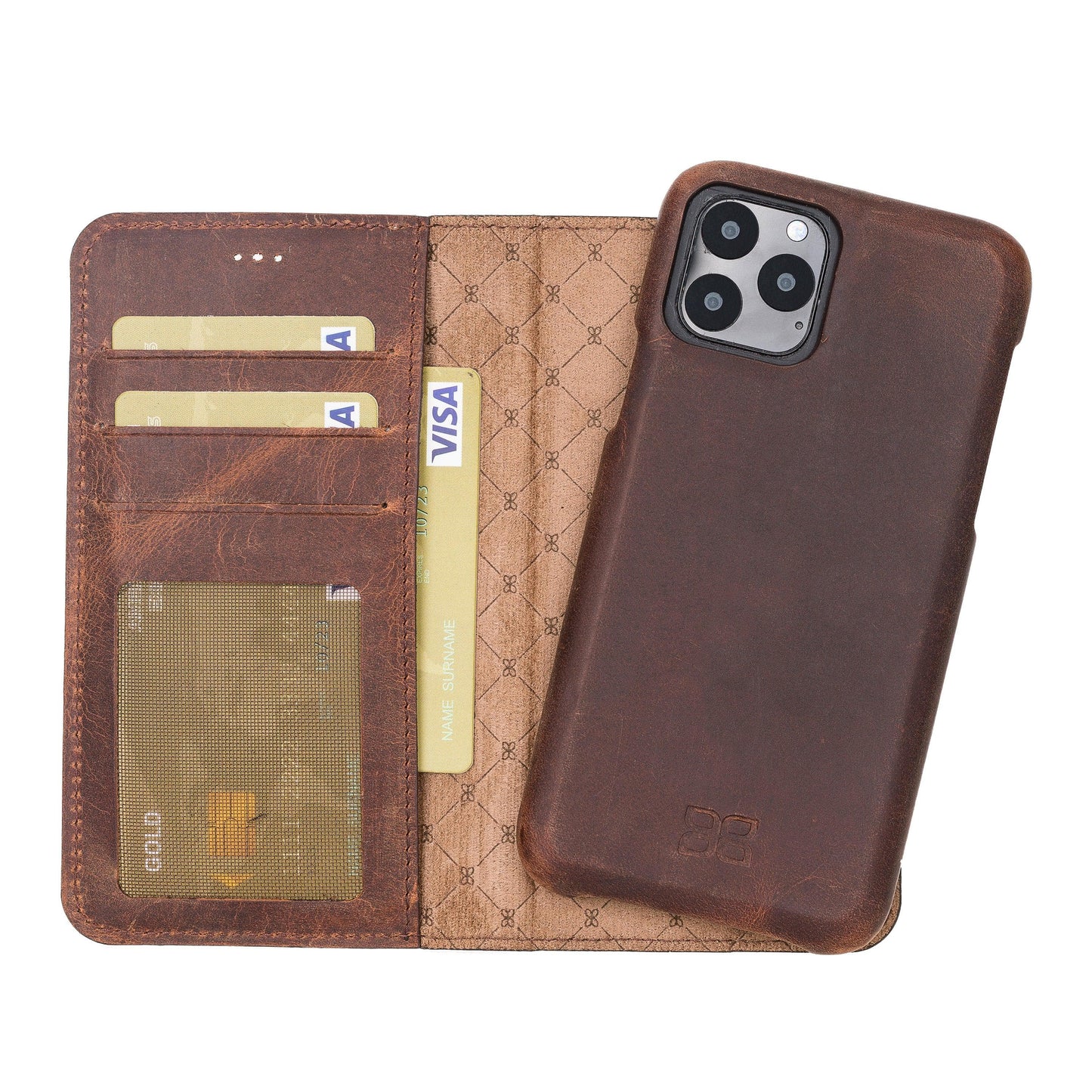 F360 Magic Wallet iPhone 11 Series Genuine Leather Detachable Wallet Case - F360MW