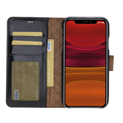 F360 Magic Wallet iPhone 11 Series Genuine Leather Detachable Wallet Case - F360MW