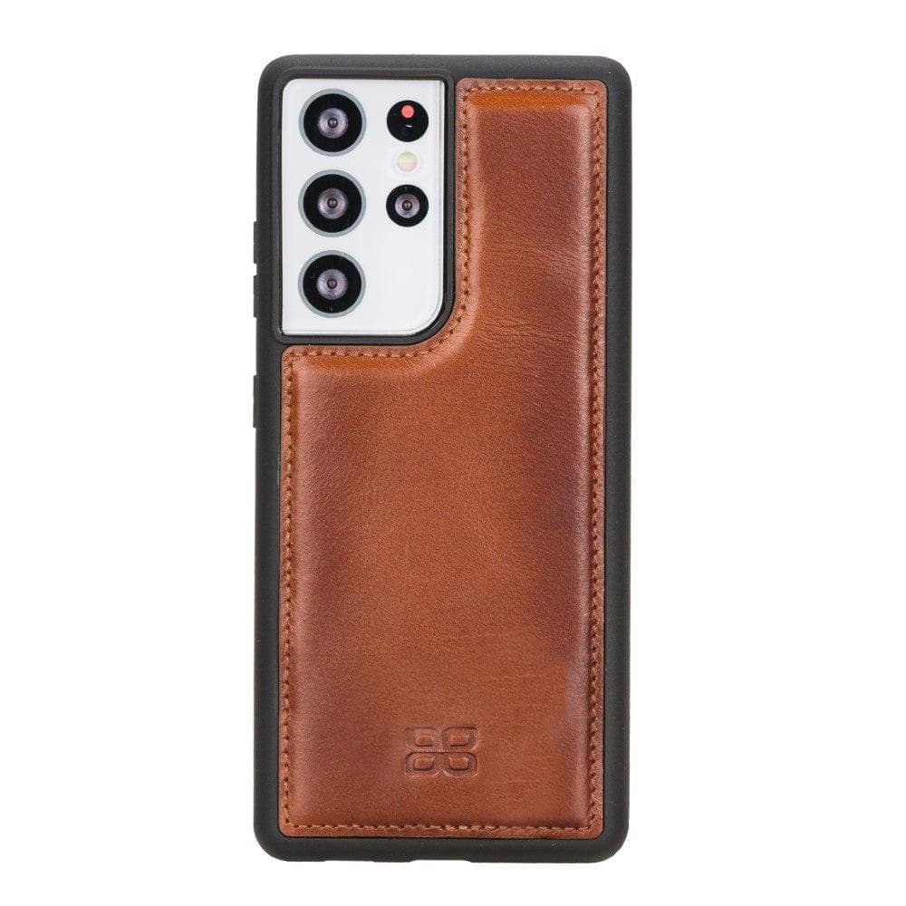 Flex Cover Samsung Galaxy S21 Series Genuine Leather Back Cover / FXC