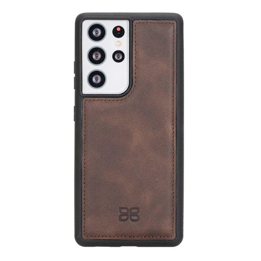 Flex Cover Samsung Galaxy S21 Series Genuine Leather Back Cover / FXC