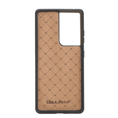 Flex Cover Samsung Galaxy S21 Series Genuine Leather Back Cover / FXC