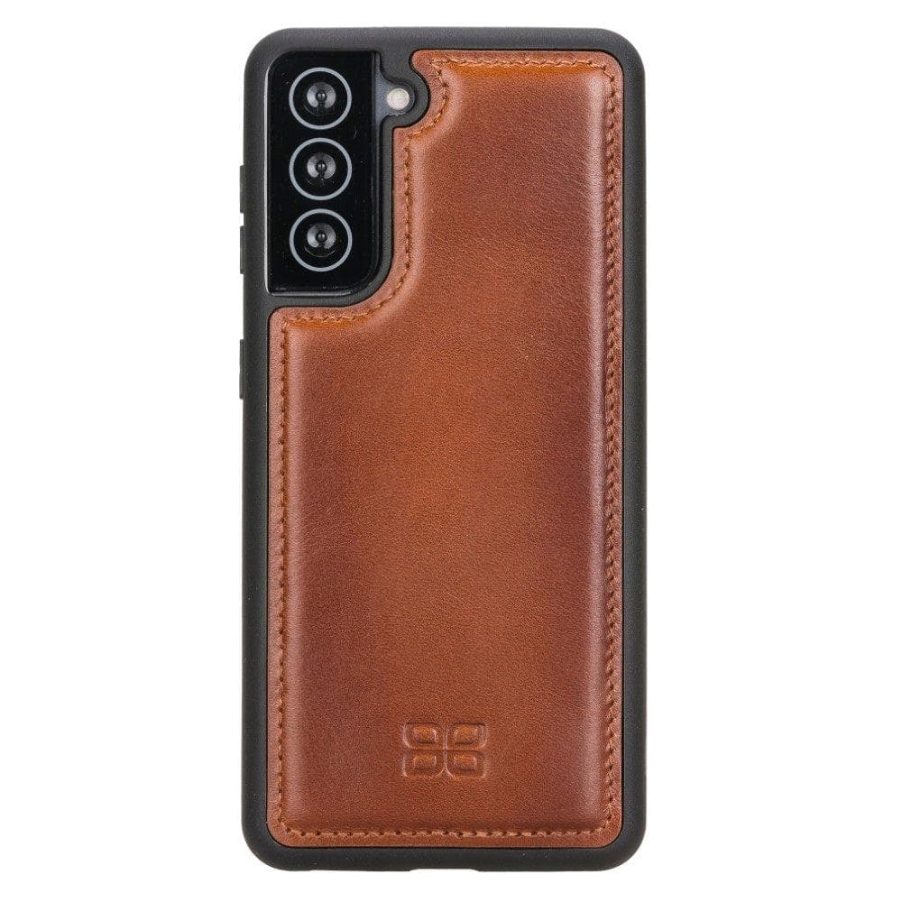 Flex Cover Samsung Galaxy S21 Series Genuine Leather Back Cover / FXC