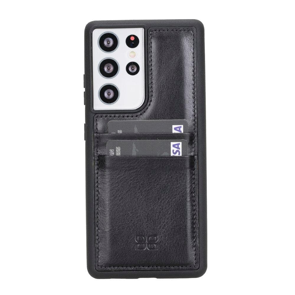 Flex Cover Card Holder Samsung Galaxy S21 Series Genuine Leather Back Cover / FXC CCP