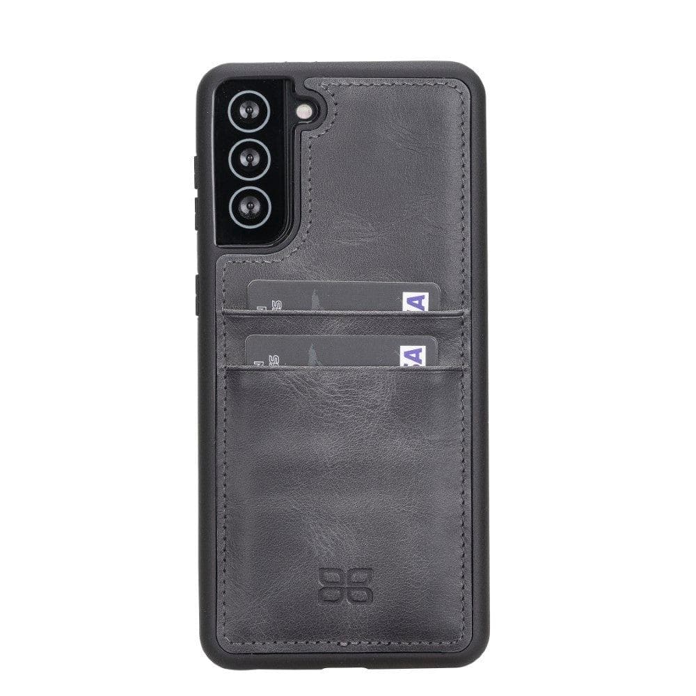 Flex Cover Card Holder Samsung Galaxy S21 Series Genuine Leather Back Cover / FXC CCP