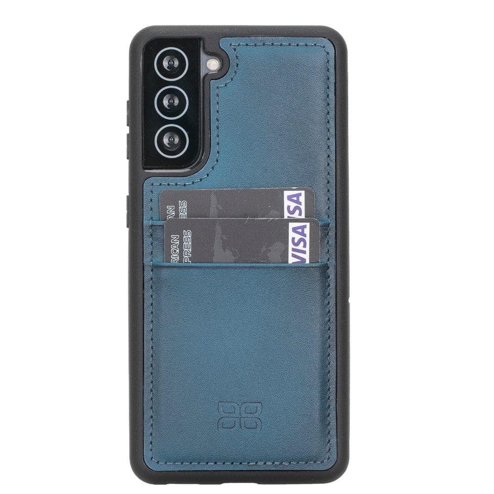 Flex Cover Card Holder Samsung Galaxy S21 Series Genuine Leather Back Cover / FXC CCP