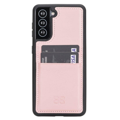 Flex Cover Card Holder Samsung Galaxy S21 Series Genuine Leather Back Cover / FXC CCP