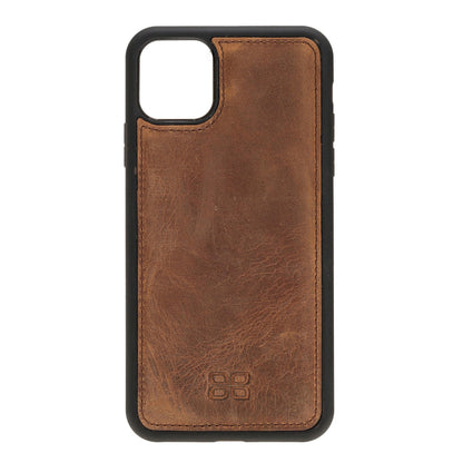 Flex Cover iPhone 11 Series Genuine Leather Back Cover / FXC