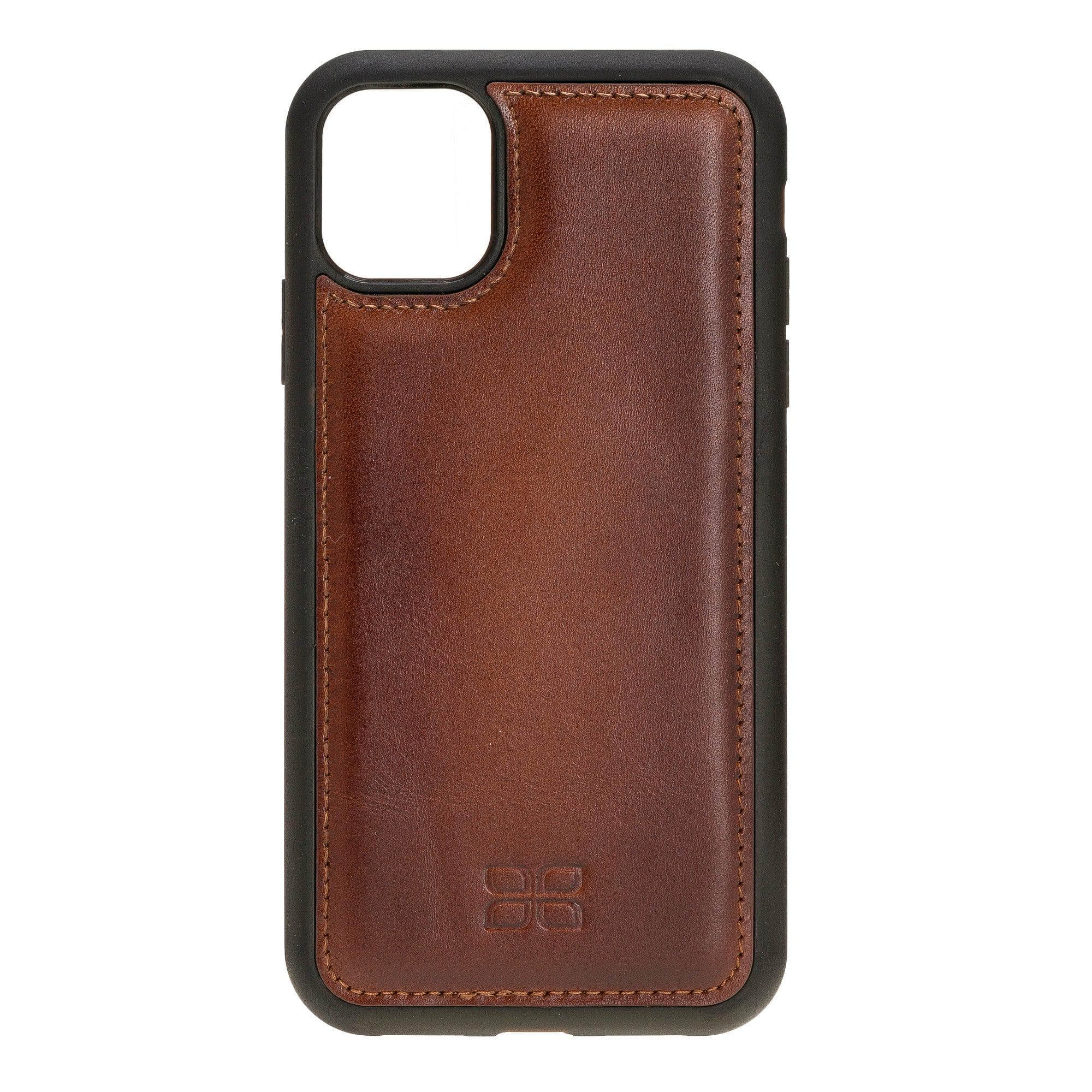 Flex Cover iPhone 11 Series Genuine Leather Back Cover / FXC