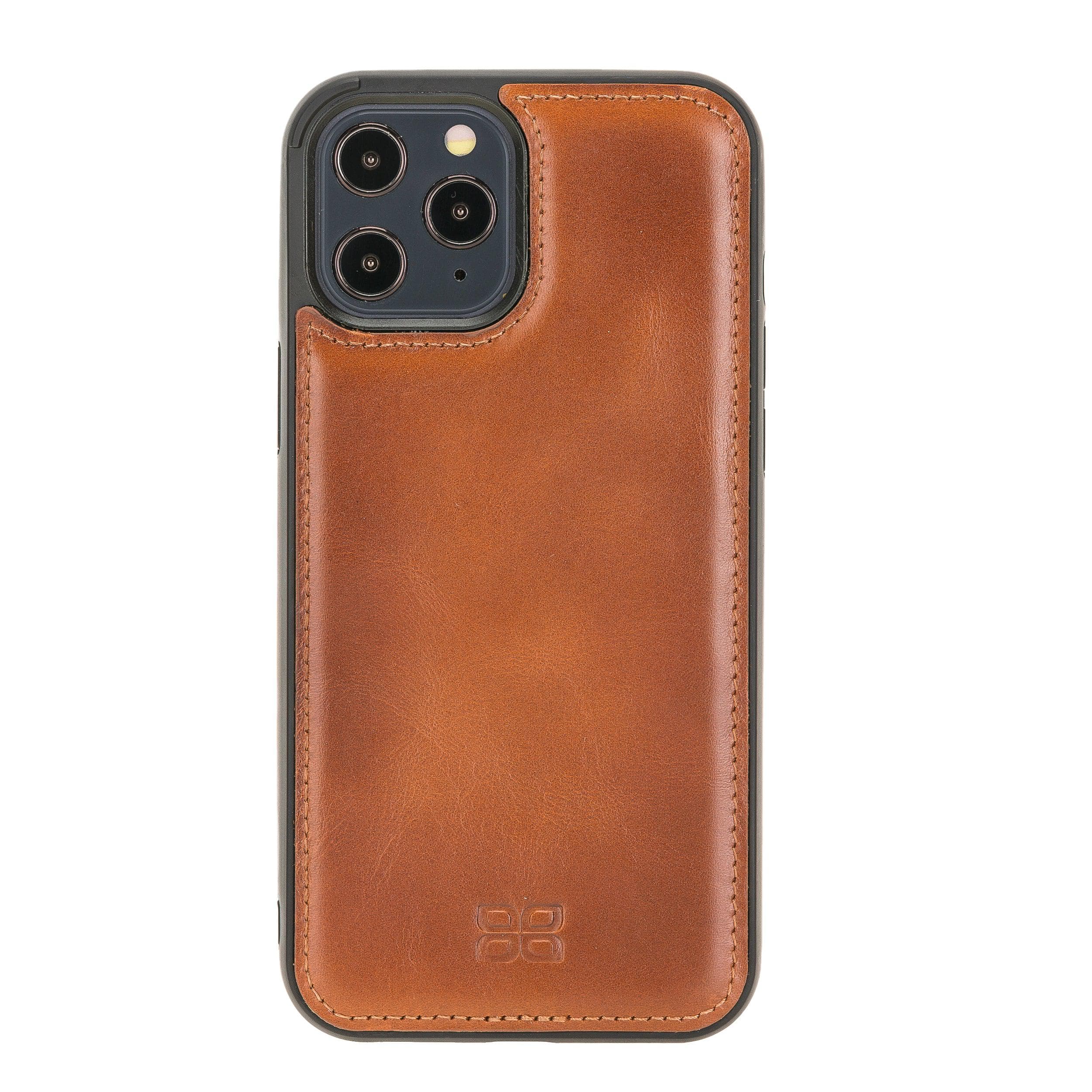 Flex Cover iPhone 12 Series Genuine Leather Back Cover / FXC