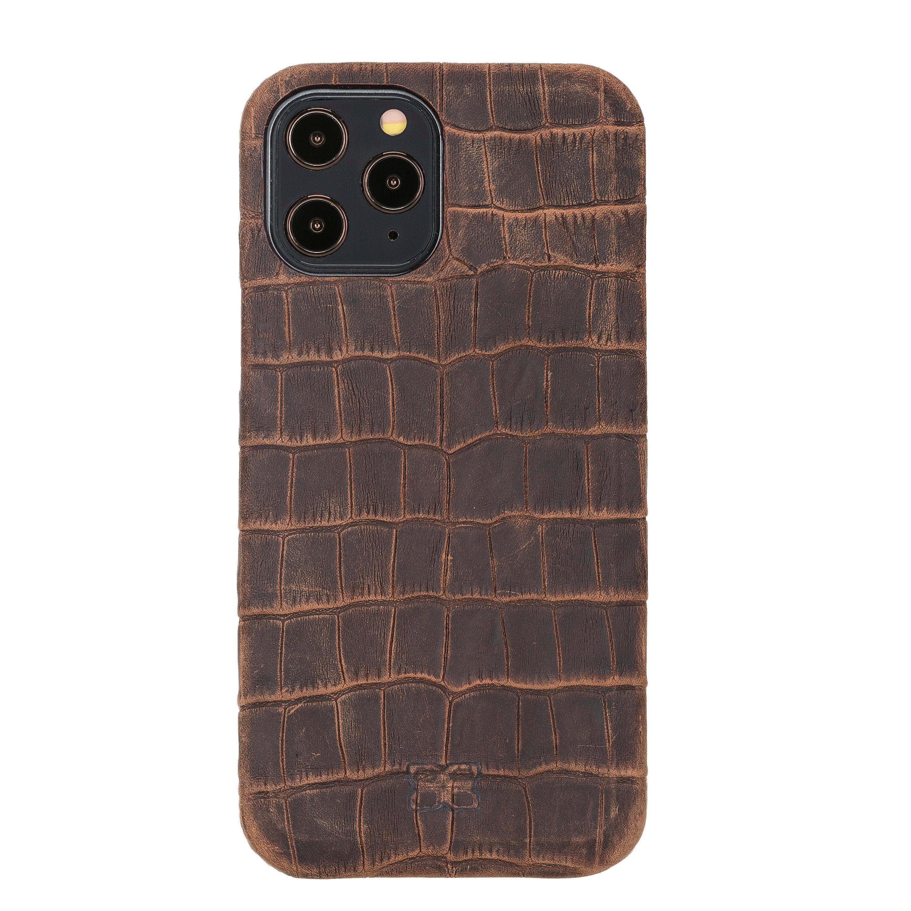 F360 iPhone 12 Series Full Genuine Leather Cover / F360