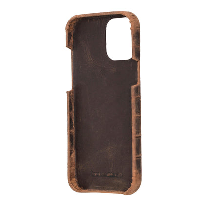 F360 iPhone 12 Series Full Genuine Leather Cover / F360