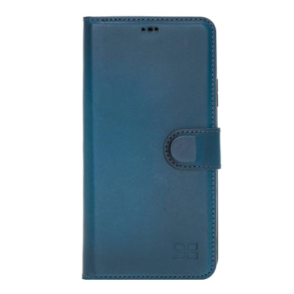 Magic iPhone 11 Series Detachable Genuine Leather Wallet Case - MW