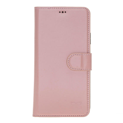 Magic iPhone 11 Series Detachable Genuine Leather Wallet Case - MW