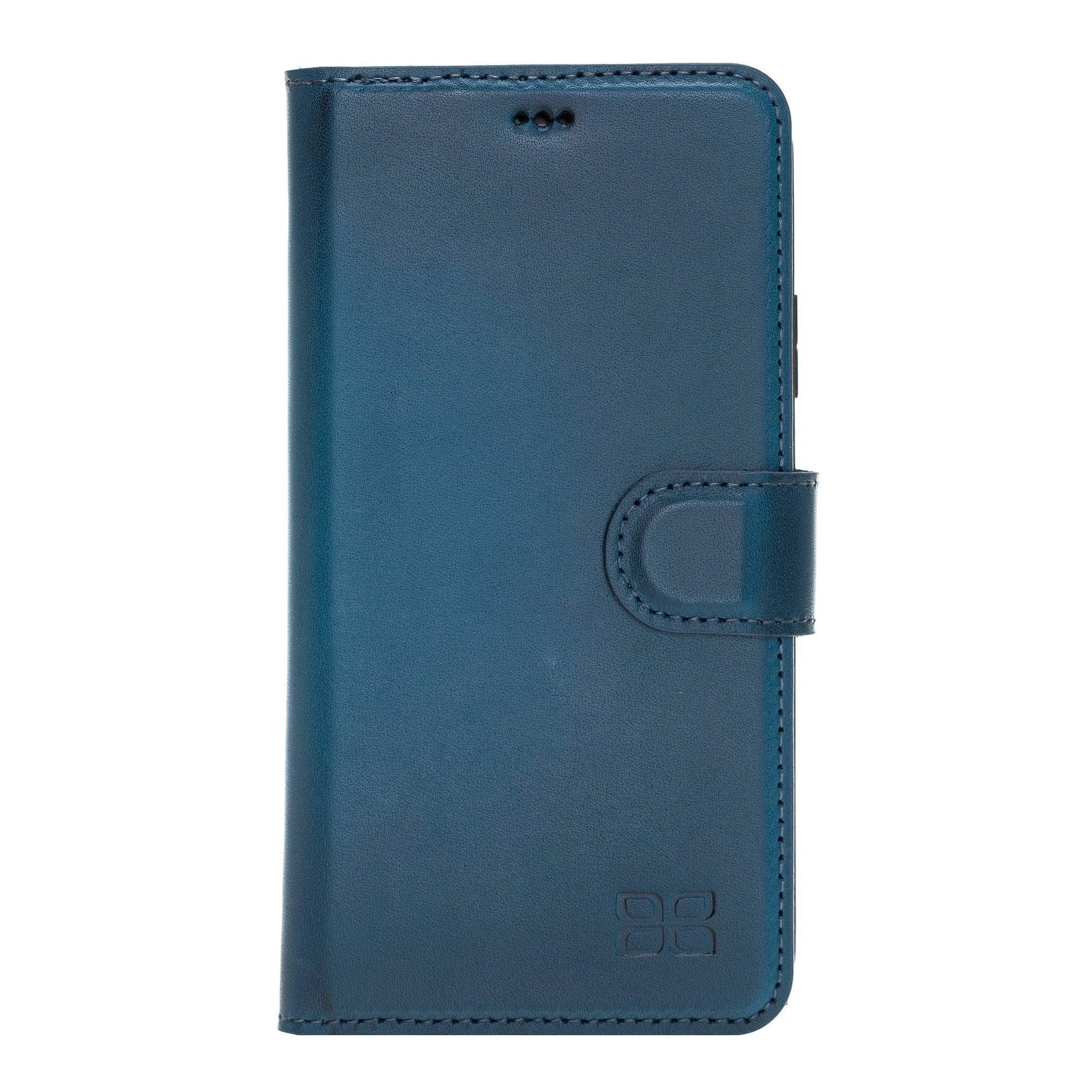 Magic iPhone 11 Series Detachable Genuine Leather Wallet Case - MW