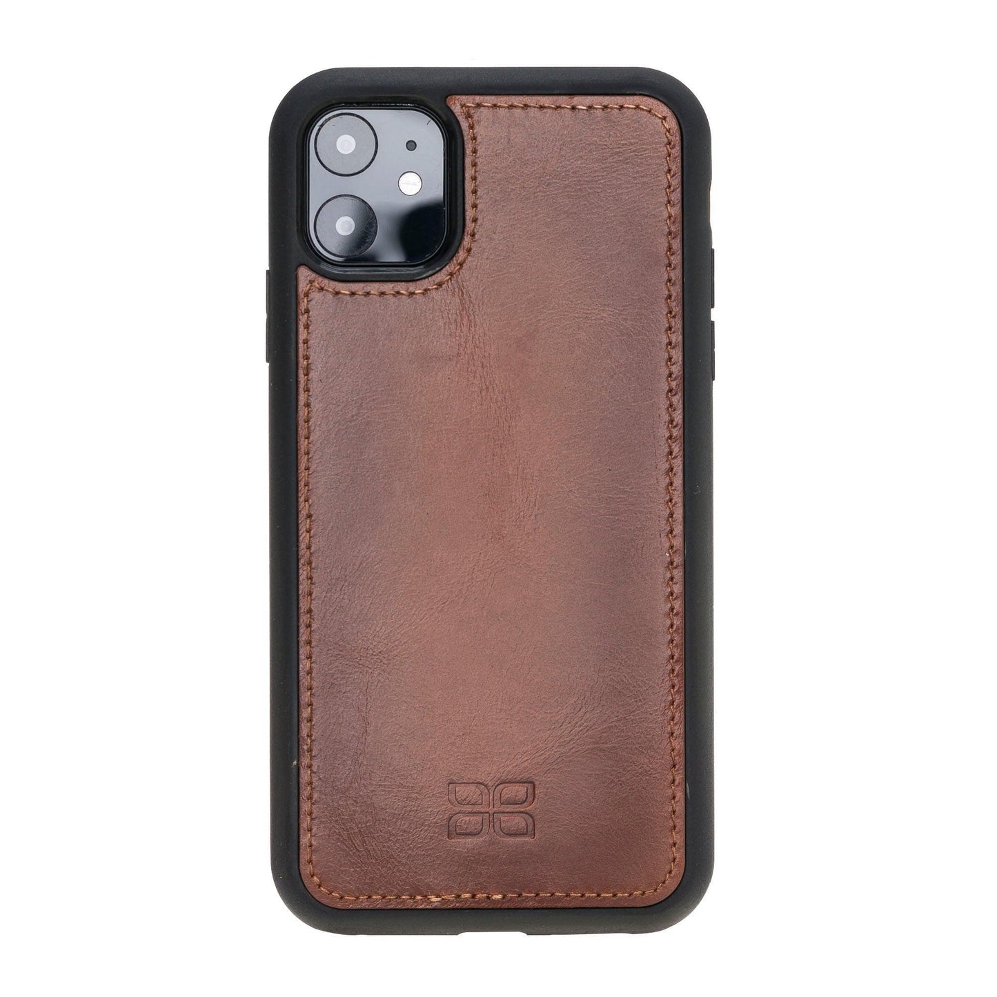 Magic iPhone 11 Series Detachable Genuine Leather Wallet Case - MW