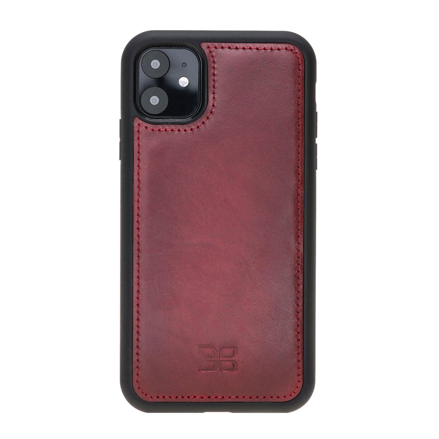 Magic iPhone 11 Series Detachable Genuine Leather Wallet Case - MW