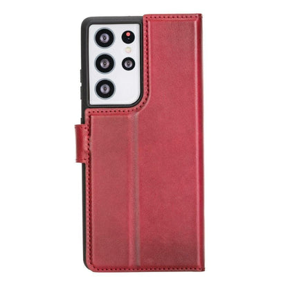 Samsung Galaxy S21 Series Detachable Leather Wallet Cases - MW