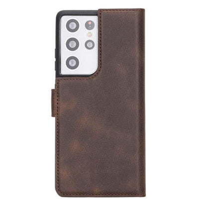 Samsung Galaxy S21 Series Detachable Leather Wallet Cases - MW