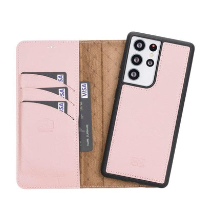 Samsung Galaxy S21 Series Detachable Leather Wallet Cases - MW