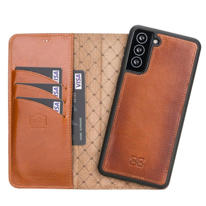 Samsung Galaxy S21 Series Detachable Leather Wallet Cases - MW