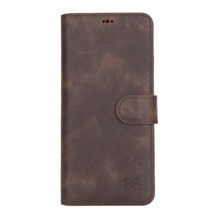 Wallet Case Samsung Galaxy S21 Series Non-Detachable Genuine Leather Wallet Case - WC