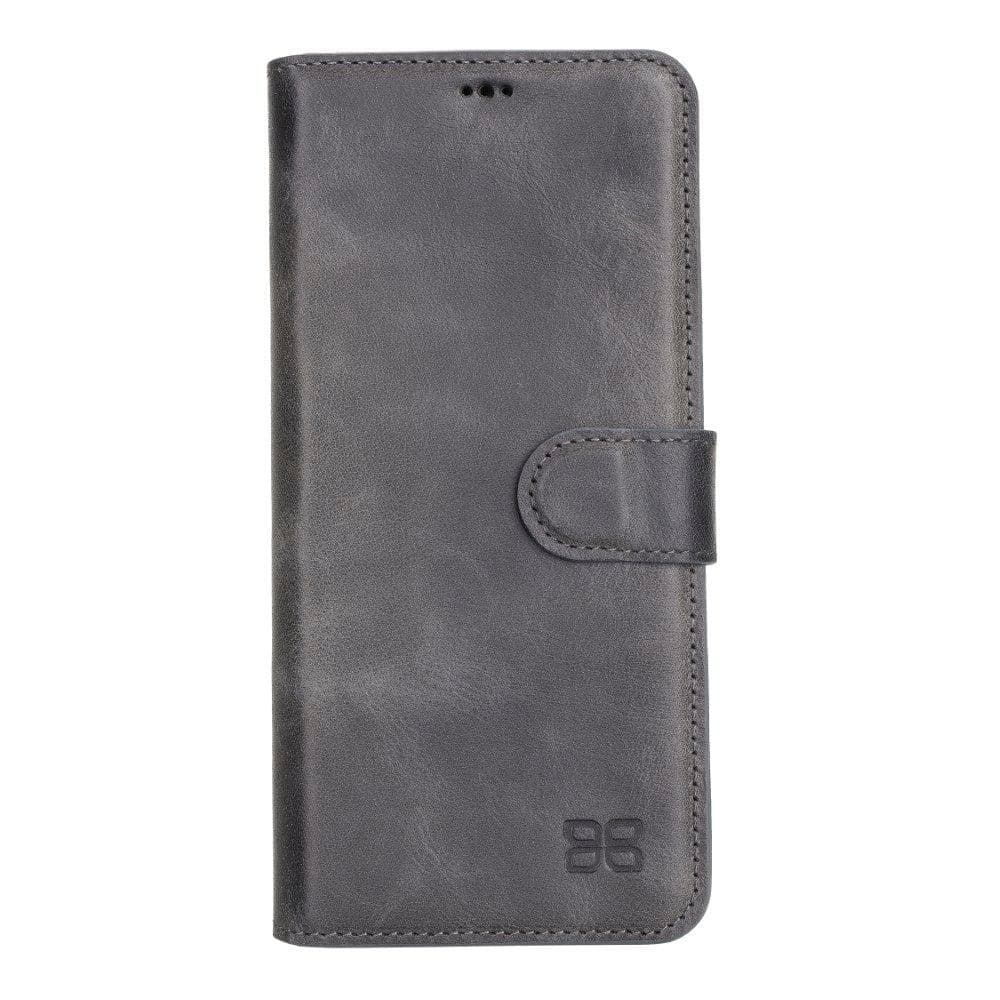 Wallet Case Samsung Galaxy S21 Series Non-Detachable Genuine Leather Wallet Case - WC