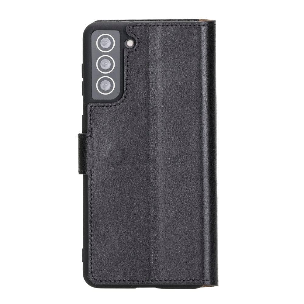 Wallet Case Samsung Galaxy S21 Series Non-Detachable Genuine Leather Wallet Case - WC