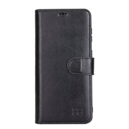 Wallet Case Samsung Galaxy S21 Series Non-Detachable Genuine Leather Wallet Case - WC