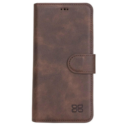 Wallet Case Samsung Galaxy S21 Series Non-Detachable Genuine Leather Wallet Case - WC