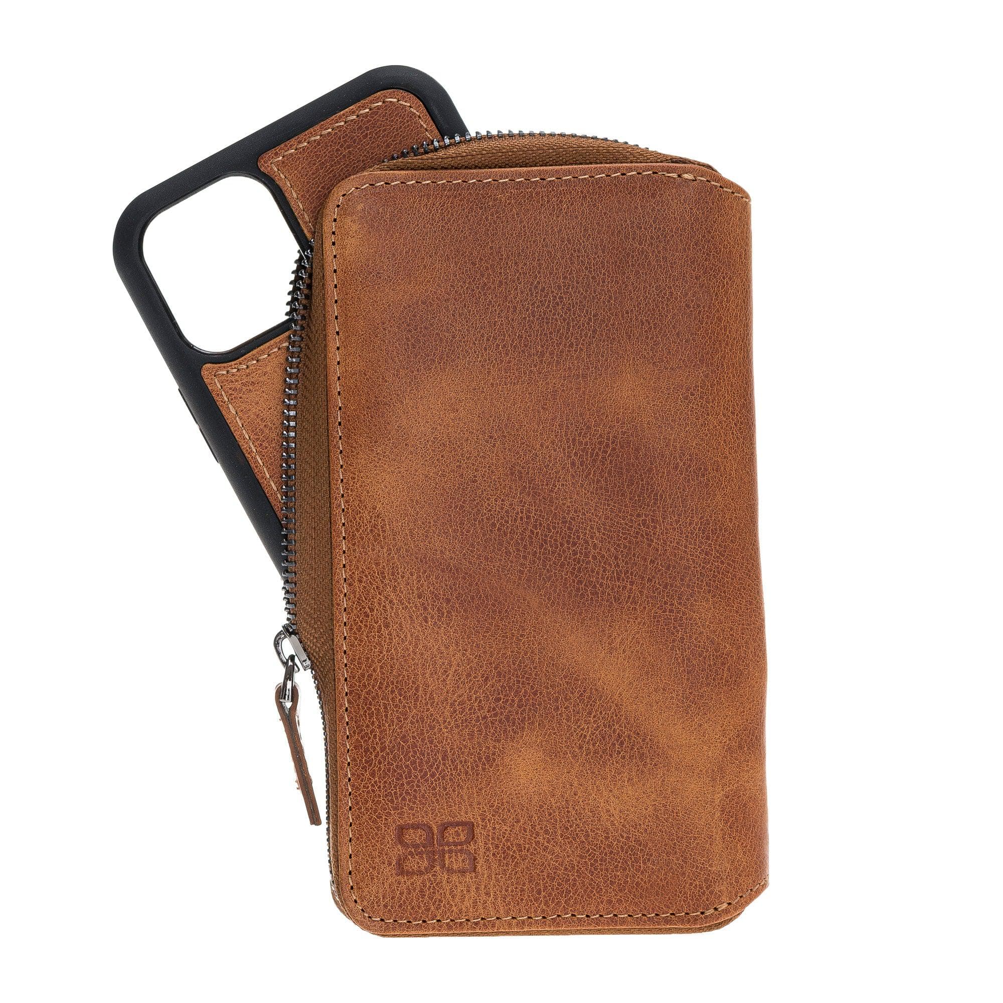 Pouch Detachable Leather Wallet Case For Apple iPhone 11 Series