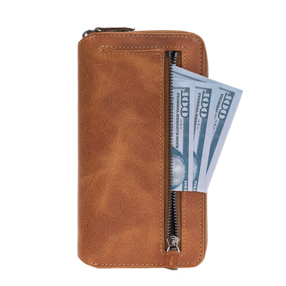 Pouch Detachable Leather Wallet Case For Apple iPhone 11 Series