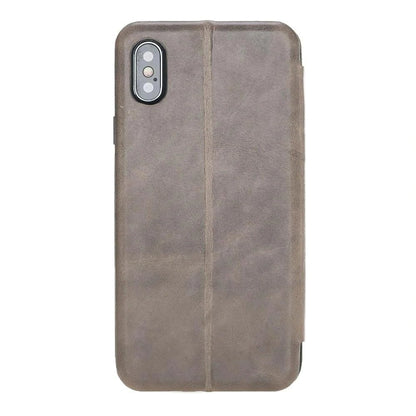 Slim Fit Book Leather Wallet Case for Apple iPhone X Series