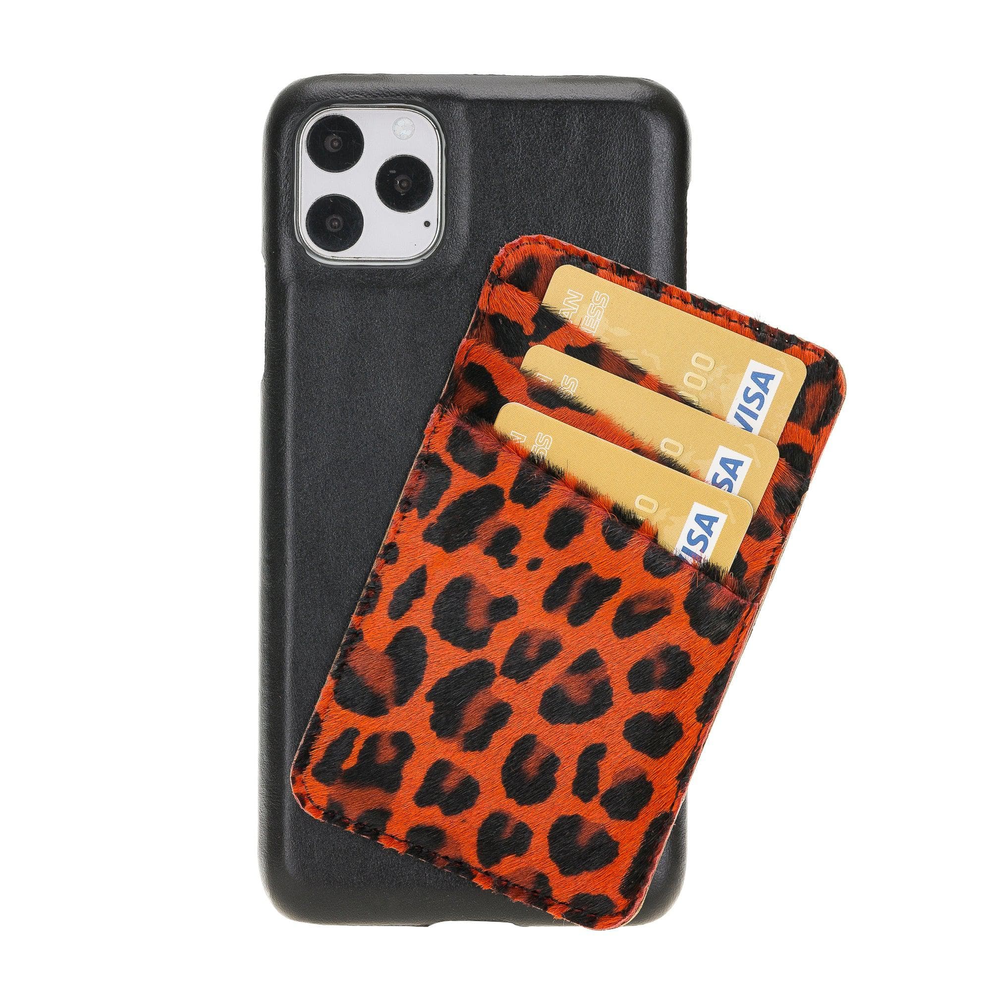 Ultimate Jacket  iPhone 11 Series Genuine Leather Case with Detachable Card Holder / UJ DE