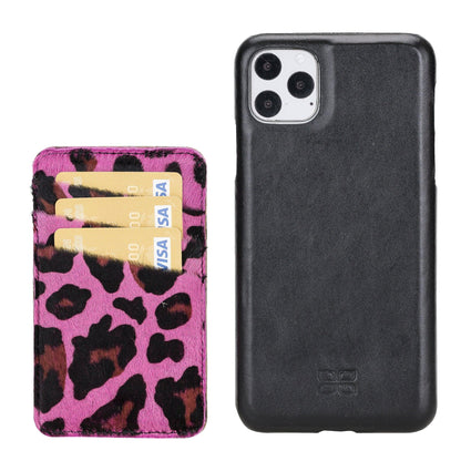 Ultimate Jacket  iPhone 11 Series Genuine Leather Case with Detachable Card Holder / UJ DE