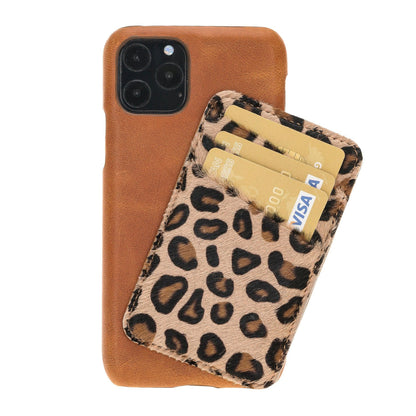 Ultimate Jacket  iPhone 11 Series Genuine Leather Case with Detachable Card Holder / UJ DE